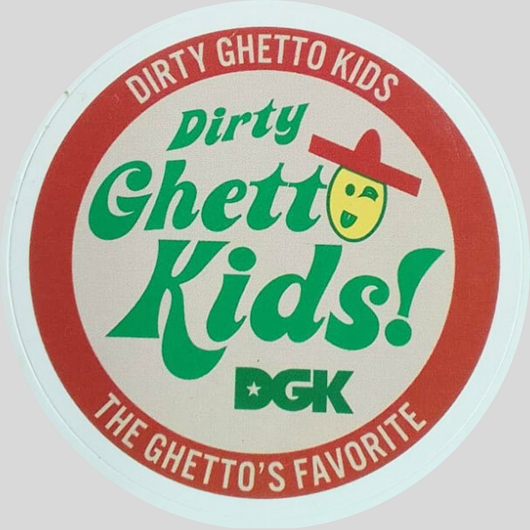 Adesivo DGK The Ghetto´s Favorite