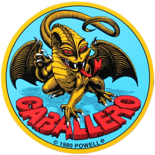 Adesivo Powell Peralta Caballero Original Dragon