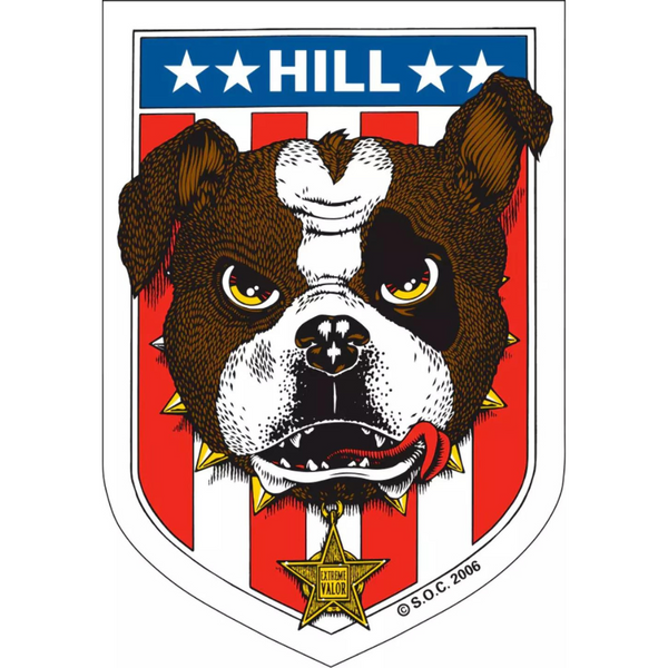 Adesivo Powell Peralta Frankie Hill Bulldog