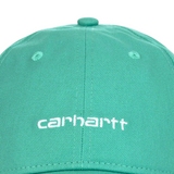 Boné Carhartt Canvas Script Verde Água