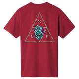 Camiseta Huf Essentials Triple Triangle Roses