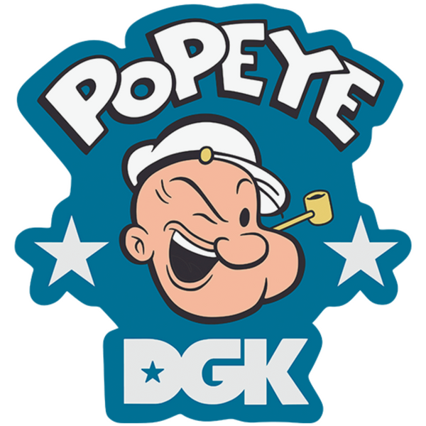 Adesivo DGK x Popeye